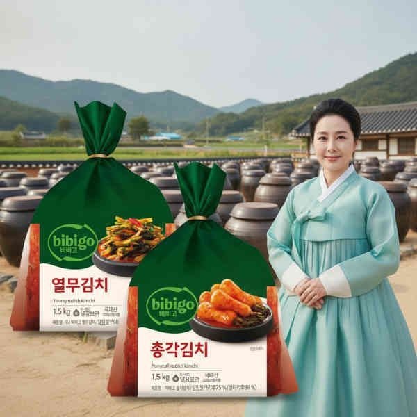 CJ제일제당 [본사배송] 비비고 총각김치 1.5KG + 열무김치 1.5KG259287