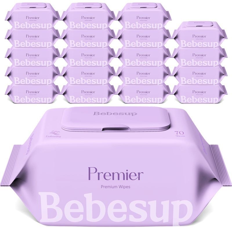 BEBESUP 매장정품 BEBESUP 프리미어 70매 캡 20팩