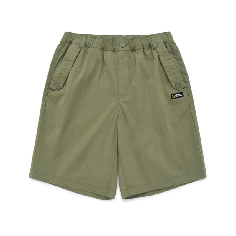 NATIONAL GEOGRAPHIC KIDS K242UHP940 면스판 5부 반바지 KHAKI 5004840357 472011