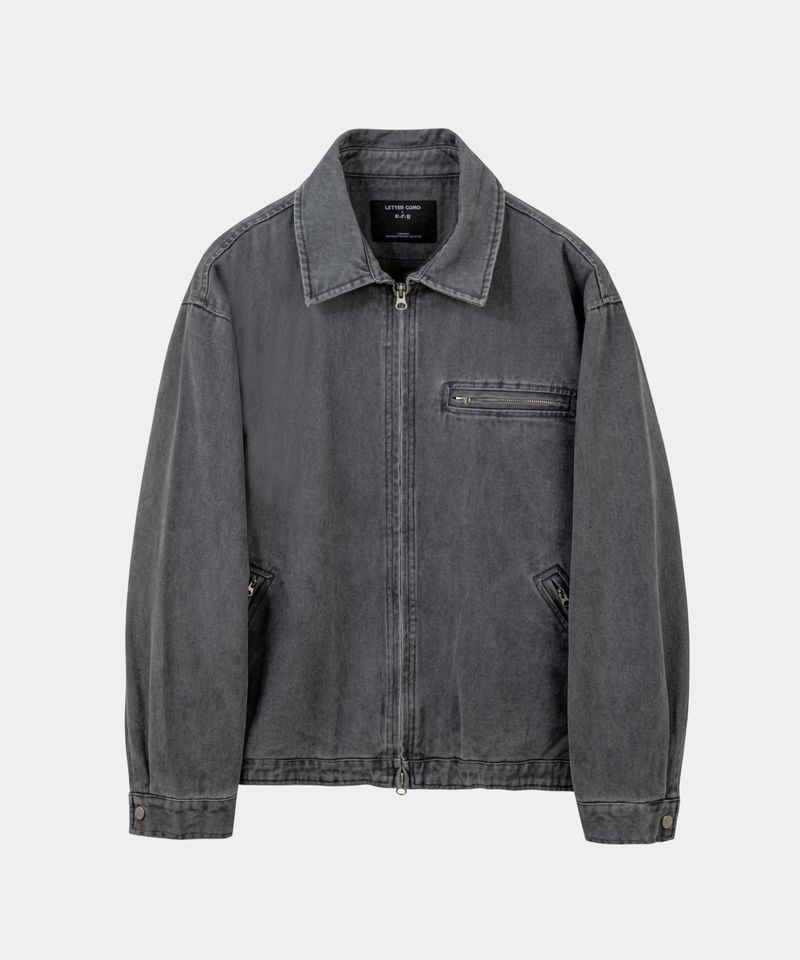 LETTERCOMO 레터 LETTER COMO 파운드리 워크 자켓 챠콜 Foundry Work Jacket Charcoal 3697912