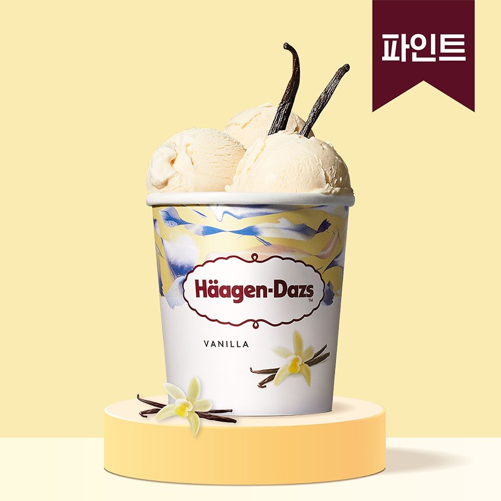 하겐다즈 바닐라 (파인트) 473ml