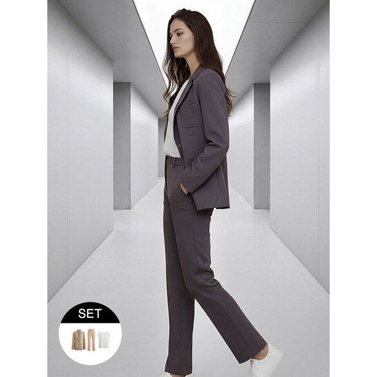 케이수 패플단독 컬렉션 수트 셋업 3종 KA261F0301SB