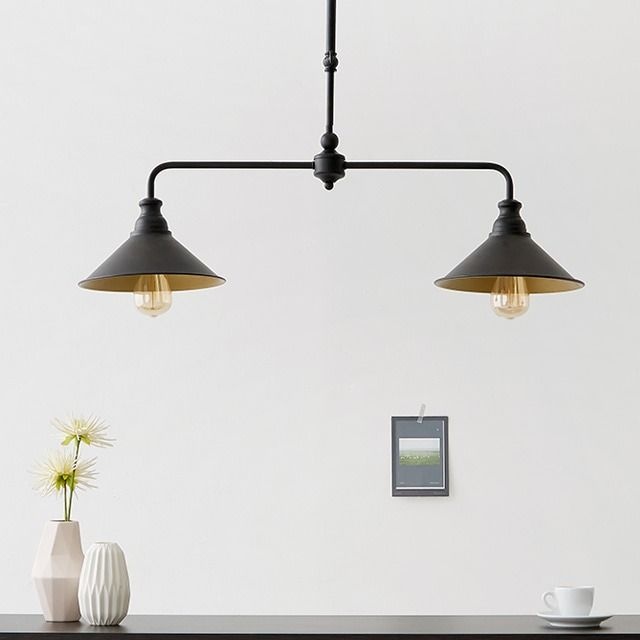 BALLAN 펜던트등 E26 KS1965C + LED 스마트전구 9W 컬러 2개 세트