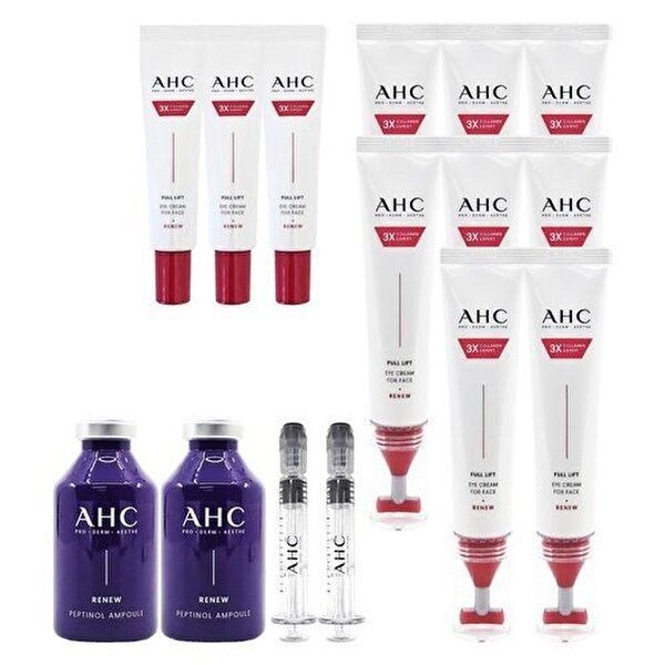 [셀러허브 1]AHC 아이크림 시즌14 풀 리프트 T괄사 리프팅 40ml 8개+12ml 3개+펩티놀앰플2개 (52987029)