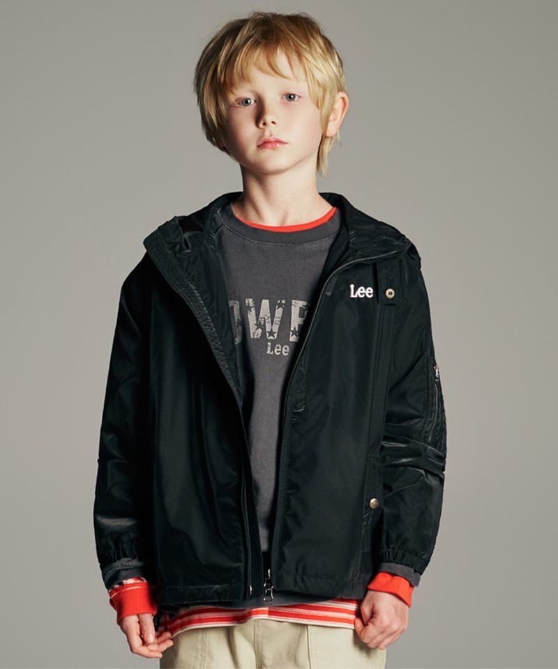 LEE KIDS LEE KIDS 화섬 바람막이 점퍼 블랙 L케이투 K2603JU11BK 507109