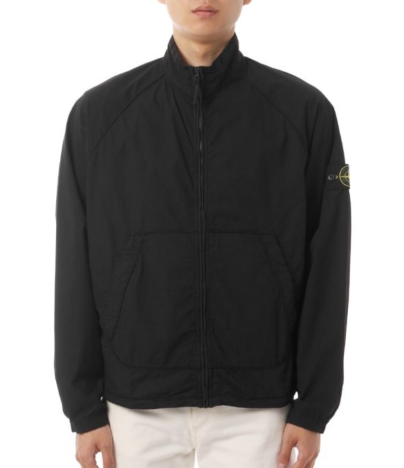 STONE ISLAND 26 6100044 High Collar Logo Patch Jacket L1S15 S0003 V0029 하이 칼라 로고 패치 자켓 4135608