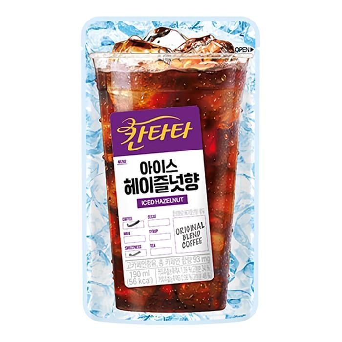칸타타 아이스 헤이즐넛향 230ml 10팩x3박스