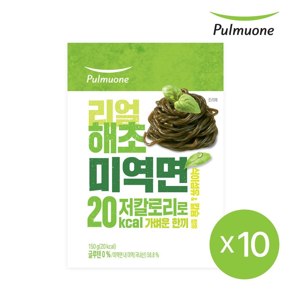풀무원 리얼해초 미역면 10봉 (150gx10)