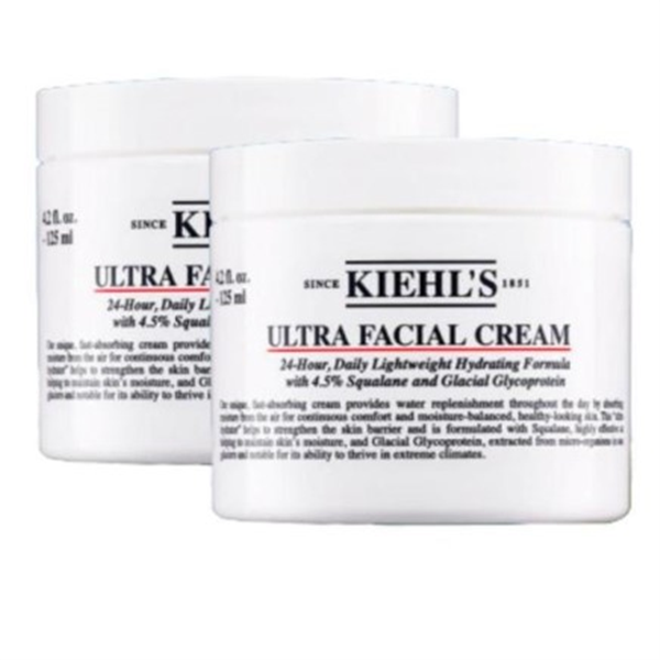 키엘 울트라 페이셜 수분 크림 125ml 2개