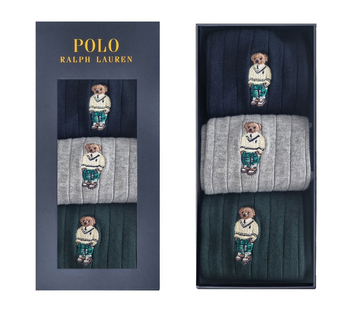 캘빈클라인 PO33225 신사 크리켓 베어자수 3족세트