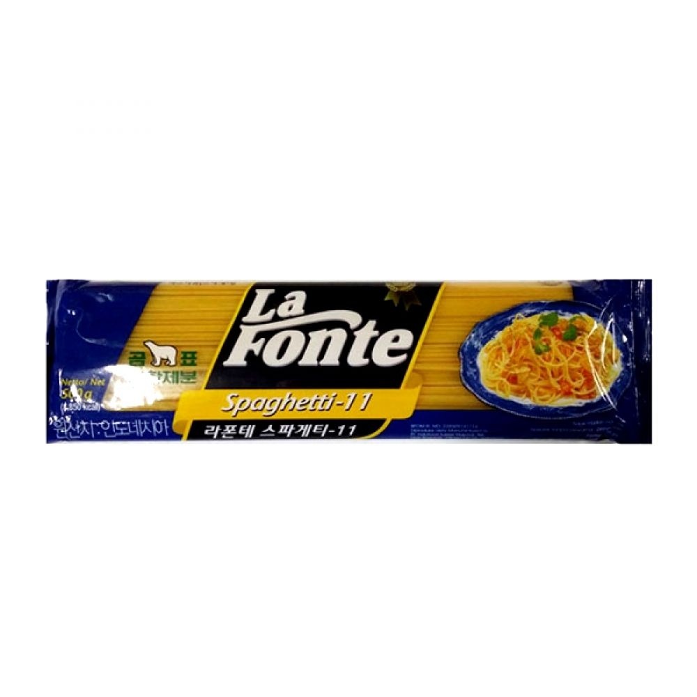 라폰테 스파게티면 500g 20ea 1box