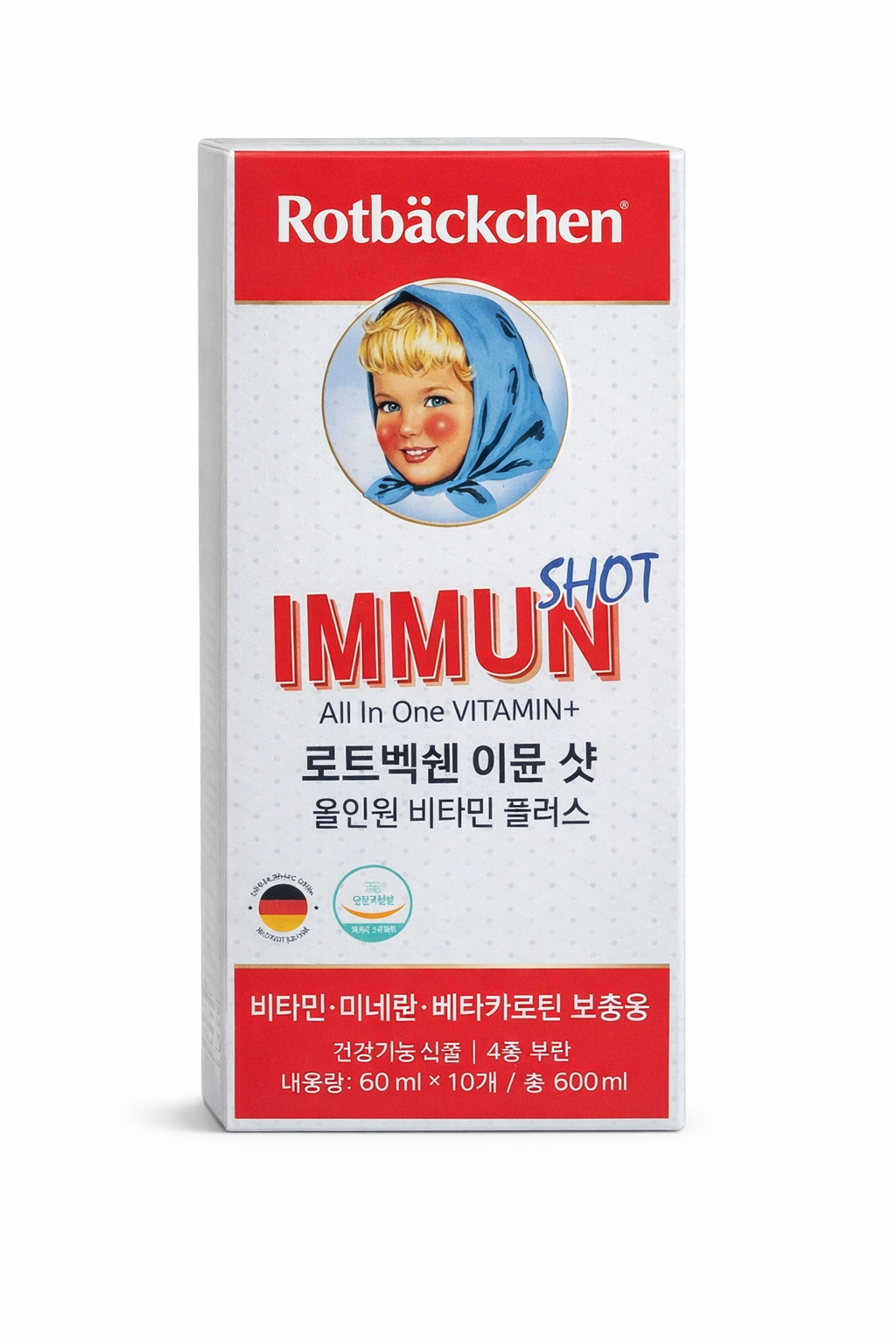 로트벡쉔 이뮨샷 올인원 비타민플러스 60ml 10개입 3개