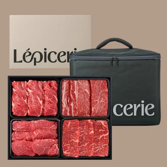 1+등급 한우 알뜰2호세트(2.0kg, 각500g 불고기+불고기+국거리+산적)