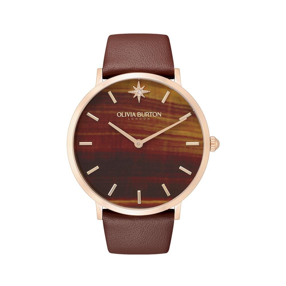 올리비아버튼 [공식] Ultra Slim Brown (24000066) 여성시계