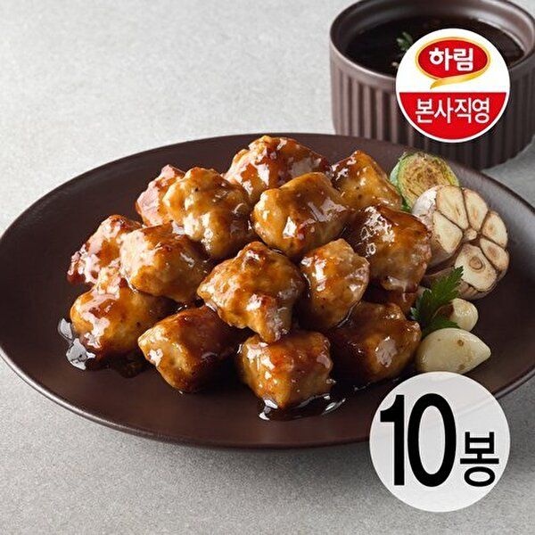 하림 [하림]하림이닭 소스 잘 먹은 닭가슴살 큐브 갈비맛 100g 10봉