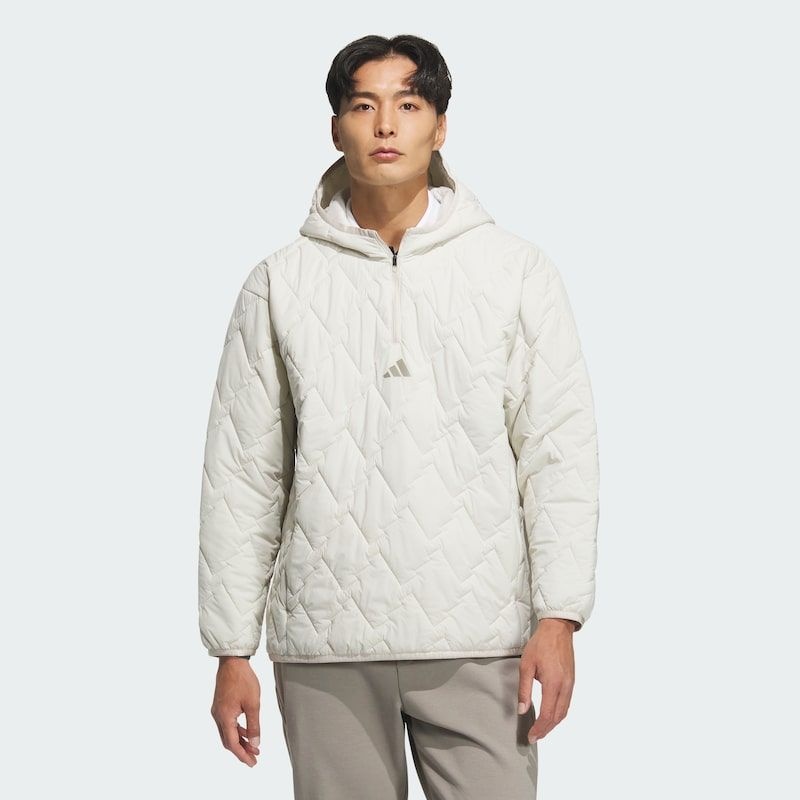아디다스 ADIDAS 골프 GOLF [GOLF] 14 지퍼 패디드 풀오버 롱 슬리브 JM9598 운동화, 반팔티, 바람막이, 트레이닝복