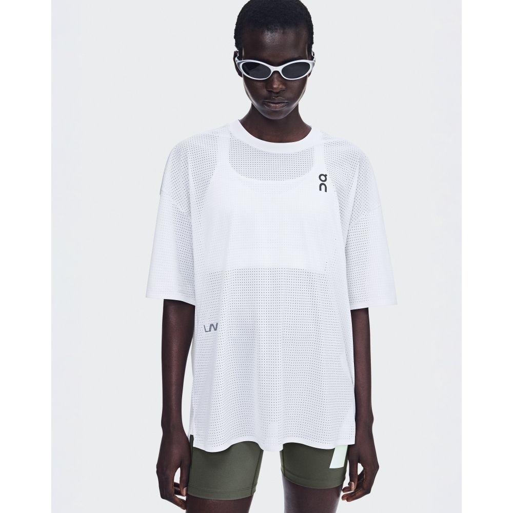온 Oversize Run-T 화이트 LN1