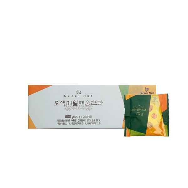 오피스넥스 오색매일채움견과 20g 25봉