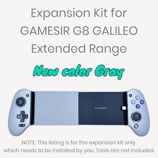 Generic [해외] 태블릿용 GAMESIR G8 GALILEO 컨트롤러용 확장 키트 범위 4~13.7인치 이것은 컨트롤러가 아닙니다. 사용자가 설치해야