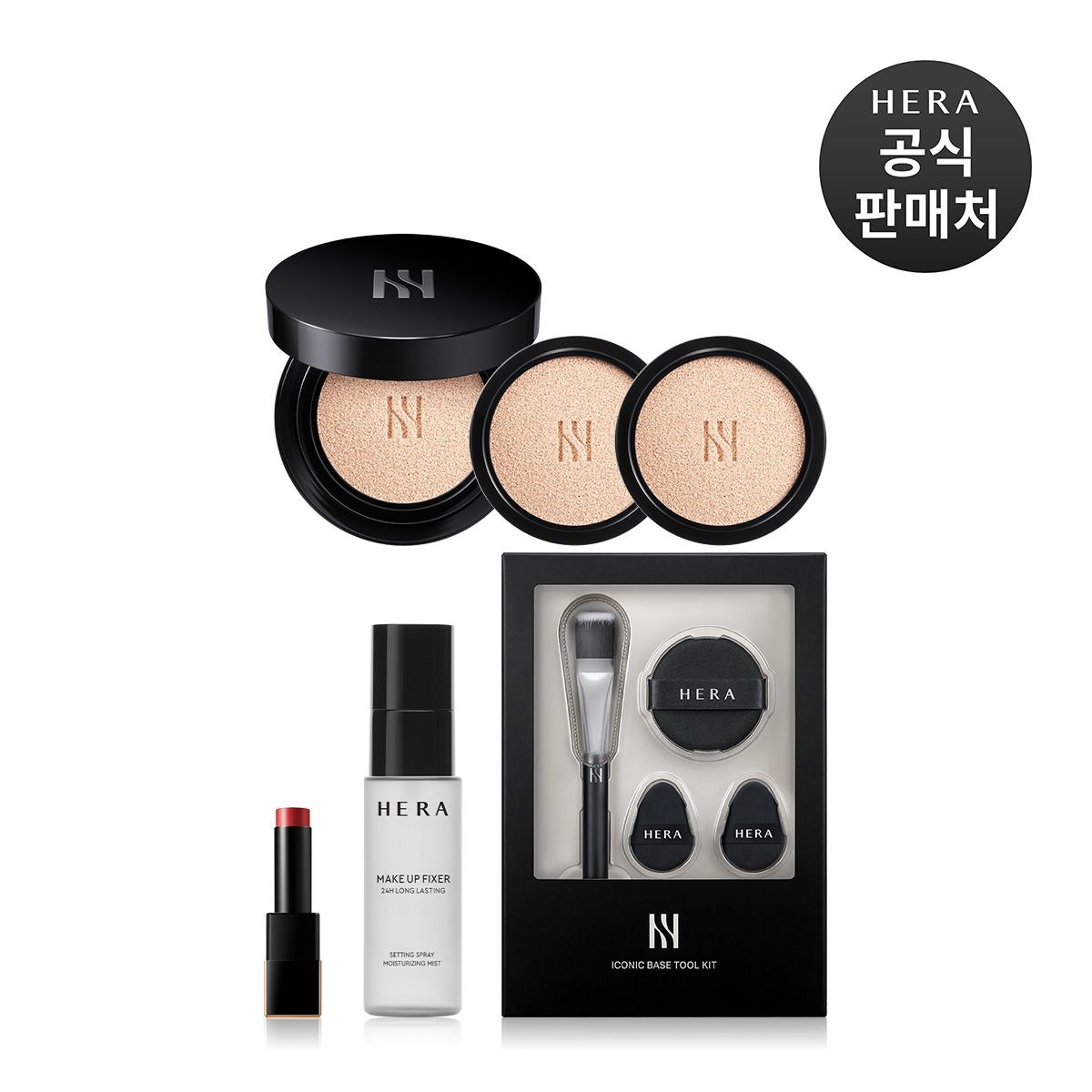 [기획]블랙쿠션 파운데이션 디럭스 SPF34/PA++ (본품15g+리필15gx2)