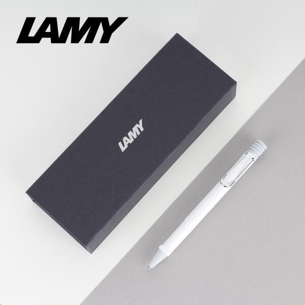 아트박스/라미 LAMY 라미 사파리 볼펜 화이트 무료각인