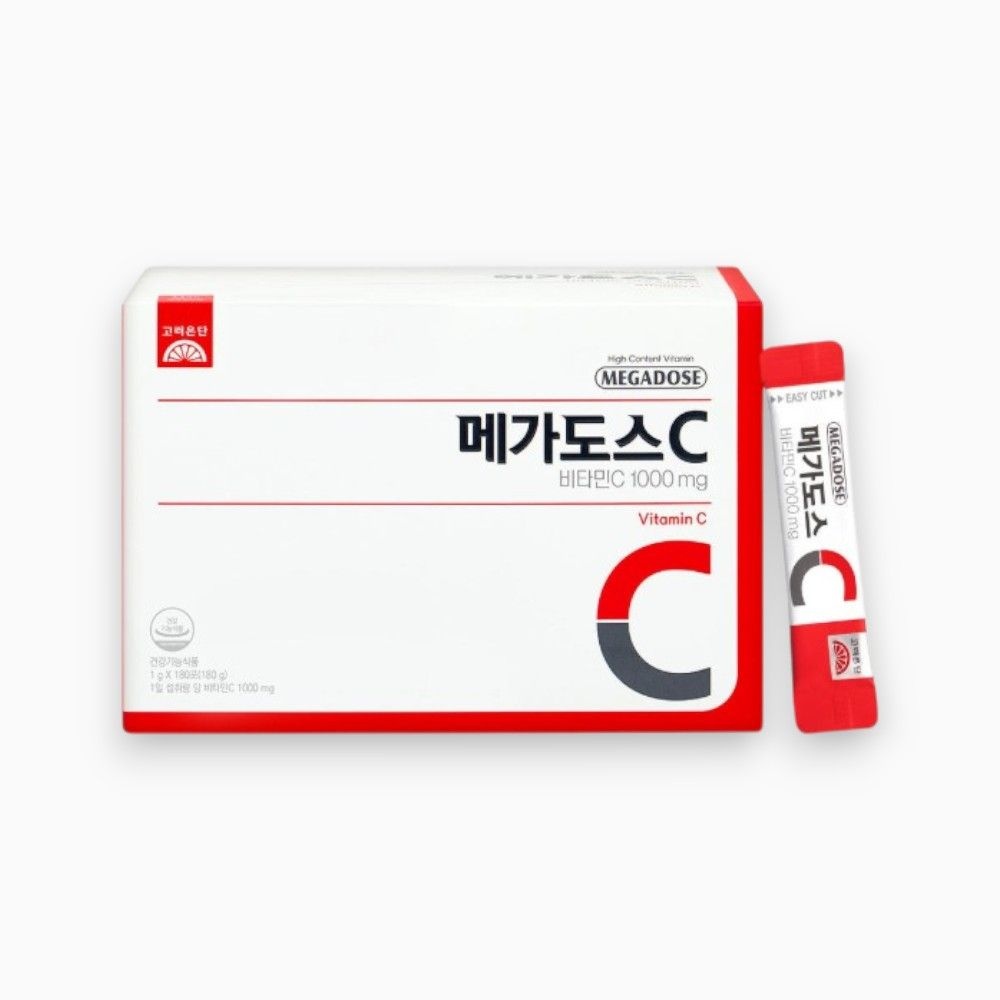 고려은단 메가도스C 비타민C 1000mg X 180포 (180g), 1개