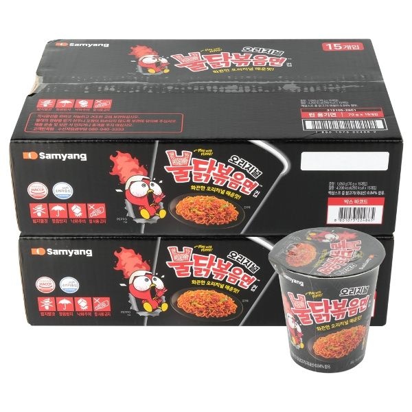 삼양 불닭볶음면 소컵 70g 30개