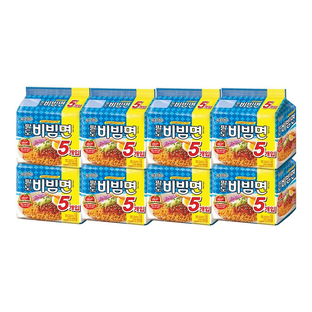 [롯데백화점]  팔도비빔면(130gx5개입) x8