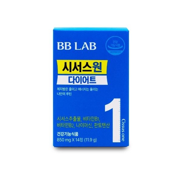 뉴트리원 비비랩 시서스 원 다이어트 850mg x 14정 X 1박스 ...