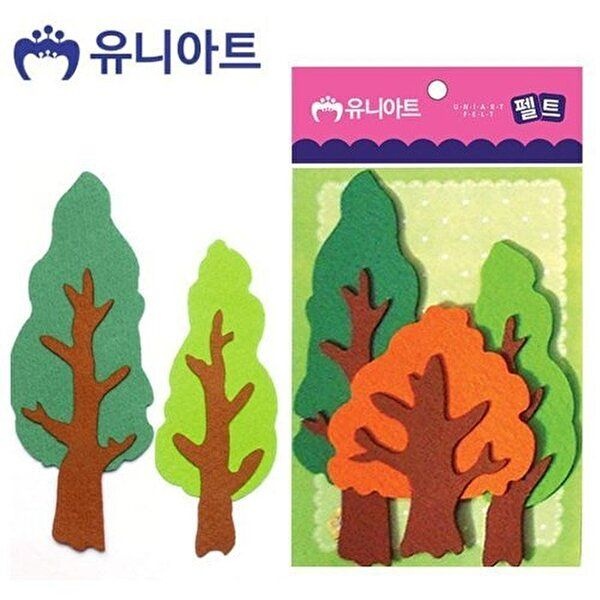 [셀러허브 1]유니아트 (펠트) 나무세트 (3pcs/190mm) (P0000CNC) (11526258)