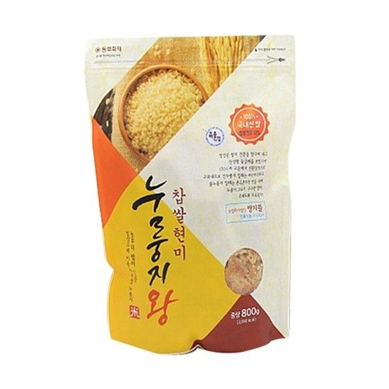 쌍지뜰 찹쌀현미 누룽지왕 800g