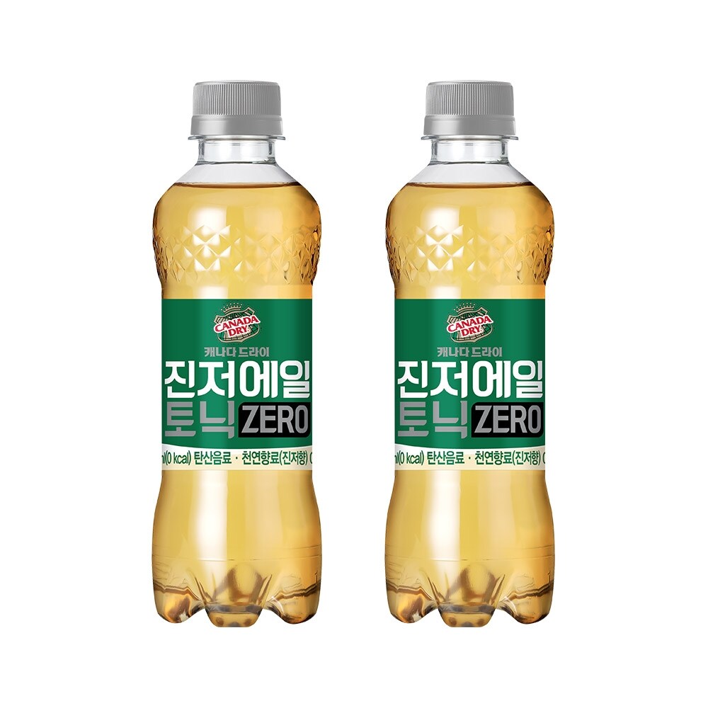 [본사직영] 캐나다드라이 진저에일 토닉 제로 300PET 4X6