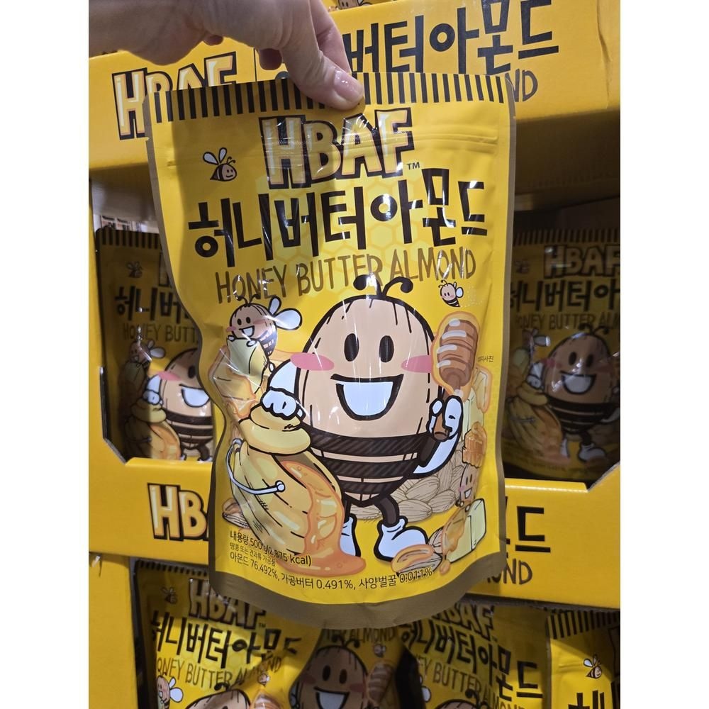 코스트코 HBAF 허니 버터 아몬드 500g 1개