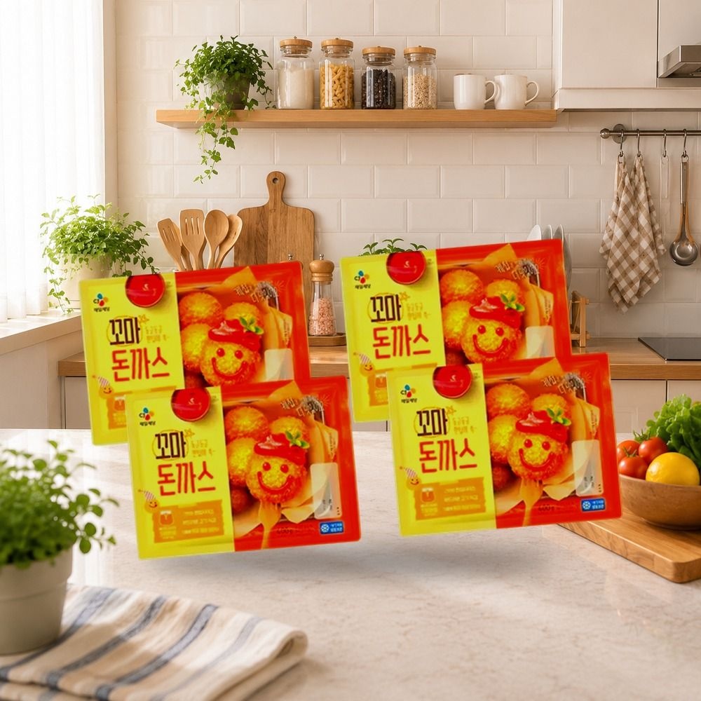 CJ제일제당 CJ 꼬마 돈까스 400G 4개