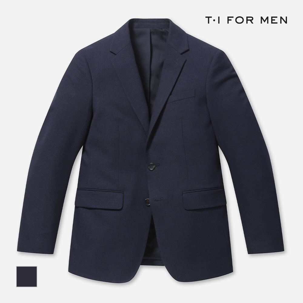 티아이포맨 T.I FORMEN 마이크로 체크 T/R/SP SET-UP 자켓 M218MTJ107M1381655