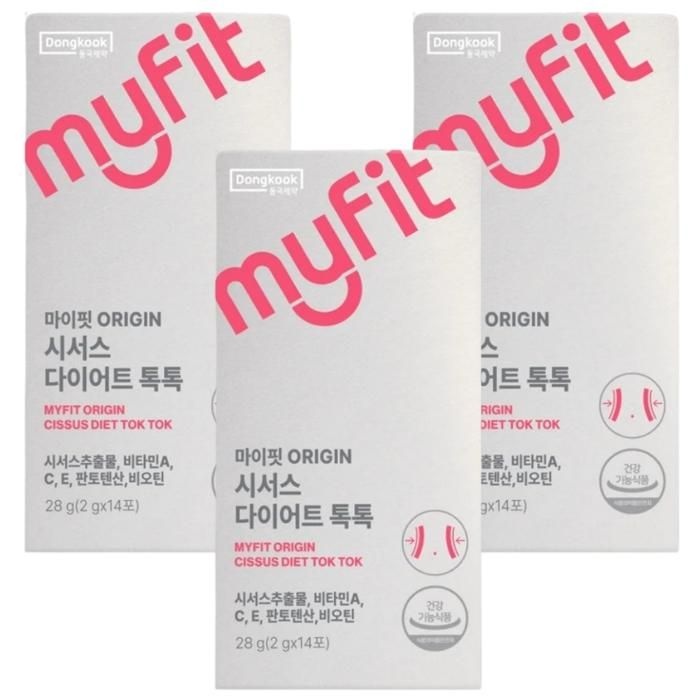 [단비] 마이핏 오리진 시서스 다이어트 톡톡 14개입 x 3박스