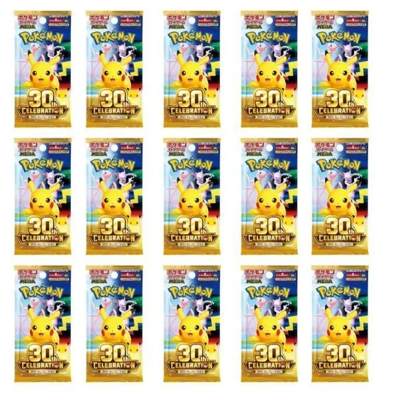 포켓몬 카드 게임 MEGA 확장 팩 30주년 셀러브레이션 박스 낱개 판매 9/16 발매