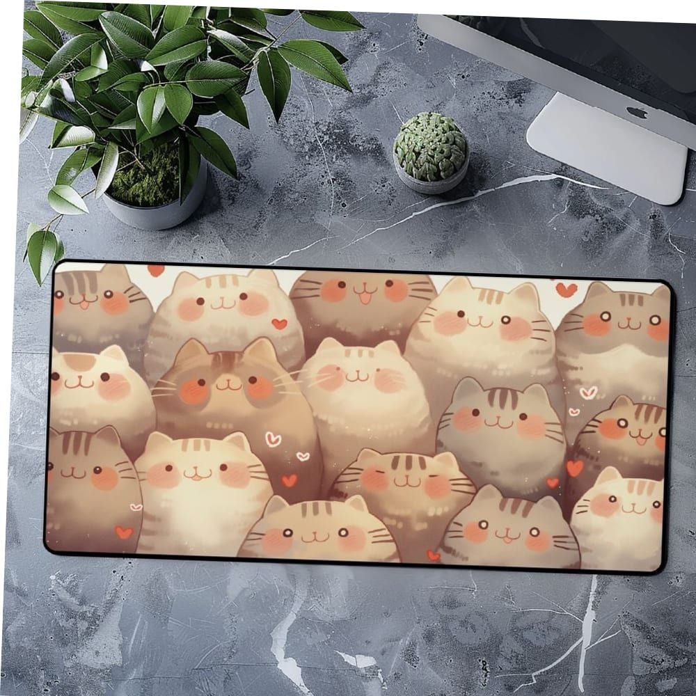 쇼핑몰계정TOSS 협력사 애니 PC 고양이 굿즈 마우스 마우스패드 캐릭터 바다 방수 마우스패드기타 노트북 파도 장패드 소품 800x400
