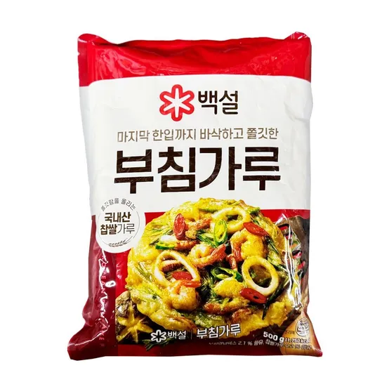백설 부침가루 500g