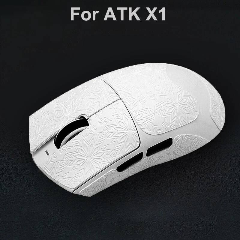 [해외] 잠자리마우스스티커 마우스 그립 테이프 스케이트 수제 스티커 미끄럼방지 도마뱀 피부 ATK F1 PRO MAX 얼티메이트AT