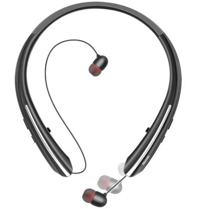 Erilles [해외] 넥밴드이어폰 HBS900 스포츠 이어 버드 새 넥 밴드 블루투스 헤드폰 이어폰 Hifi 스테레오베이스 무선 헤드셋 방수