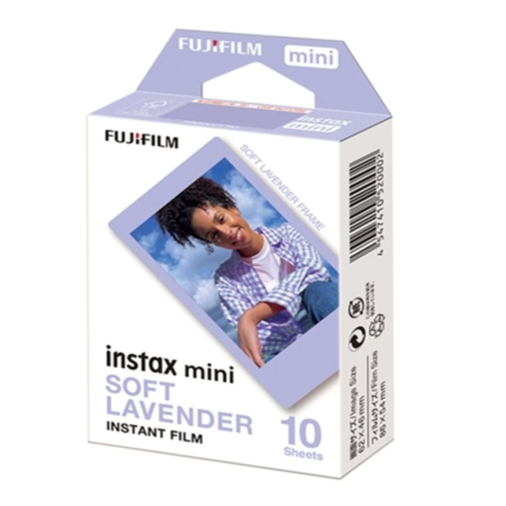 인스탁스 미니 필름 라벤더 10매 즉석 카메라 INSTAX 사진기 인화