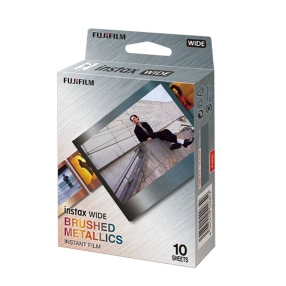 인스탁스 와이드 필름 메탈릭스 10매 즉석 카메라 사진 사진기 INSTAX