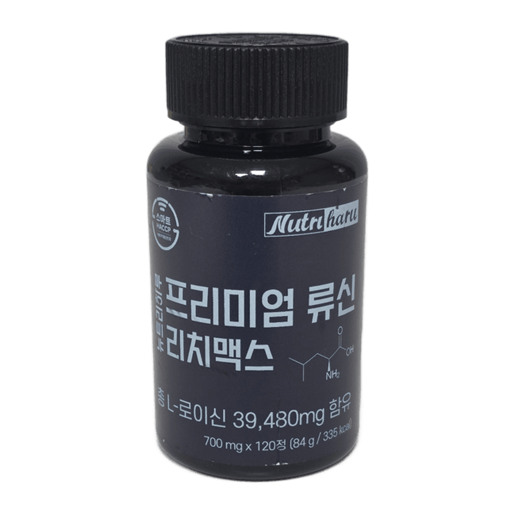 뉴트리하루 프리미엄 류신 리치맥스 120정 3개