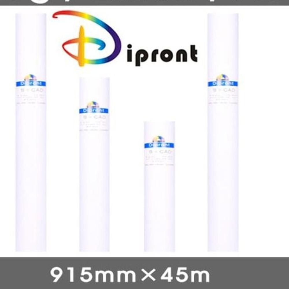 롤 백상지 백색 A0 915mm X 45m 80g SE55A48 2인치 DIPRONT
