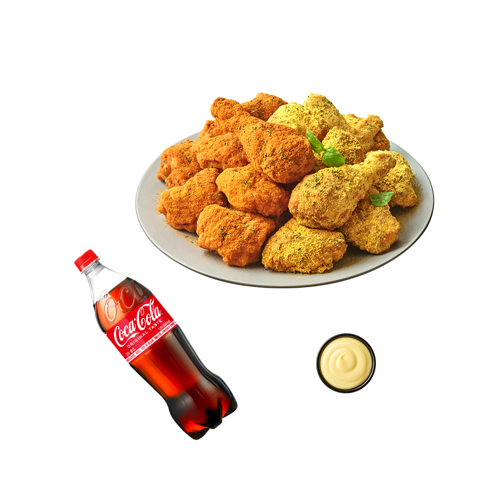BHC [EVENT] 커링클/뿌링클 반반치킨+콜라1.25L