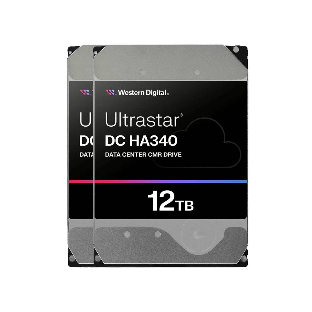 [WD공식총판점] Ultrastar HA340 12TB WUS721212BLE6L4 무상5년 12TBx2 24TB 서버 NAS