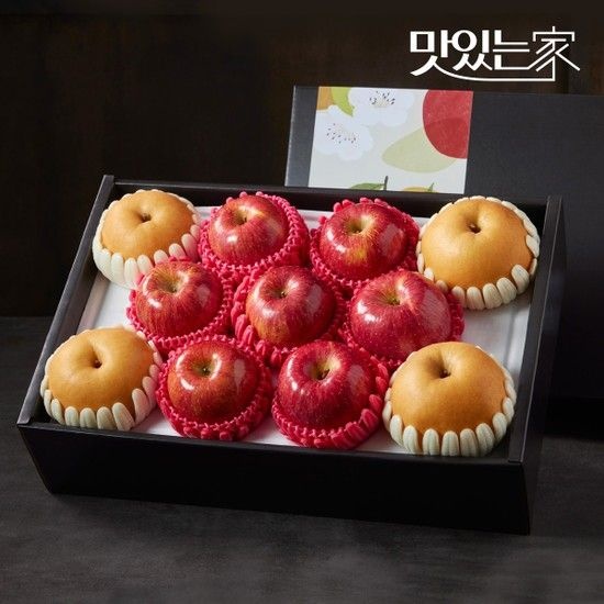 사과 배 혼합선물세트4.3kg (사과7배4과)