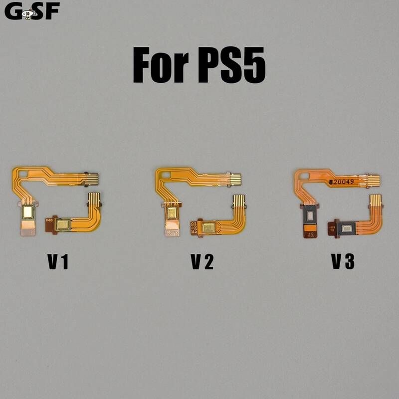 GSF [해외] 듀얼센스엣지 GSF 무선 마이크 플렉스 케이블 PS5 듀얼 센스 리본 V1 V2 V3 1세트