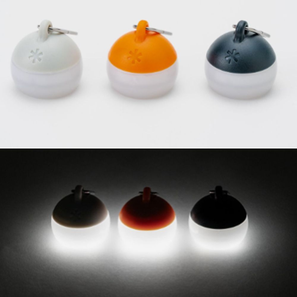 스노우피크 어패럴 스노우피크 마이크로 츠부호즈키 LED 미니 캠핑 랜턴 카라비너 ES-150